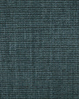Canapé 3 places en velours chiné bleu CARLOTA