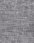 Canapé d'angle convertible avec coffre en velours chiné gris LUFY - Angle droit