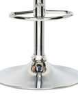 Lot de 2 tabourets de bar blanc JETI