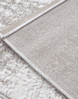 Tapis beige effet béton 160 x 230 cm MINERAL