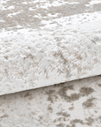 Tapis beige effet béton 200 x 290 cm MINERAL
