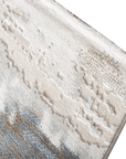 Tapis beige et bleu à motifs graphiques 160 x 230 cm MOSCOU