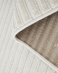 Tapis blanc écru à losanges beiges 160 x 230 cm ROUBY