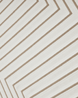 Tapis blanc écru à motifs chevrons 200 x 290 cm AMELIO