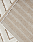 Tapis blanc écru à motifs chevrons 200 x 290 cm AMELIO