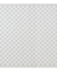 Tapis blanc écru effet moulure parisienne 154 x 230 cm LERIS