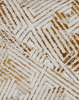 Tapis géométrique beige et marron 200 x 290 cm CARAMEL