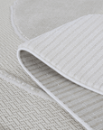 Tapis gris à motif circulaire 160 x 230 cm SYDNEY