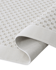 Tapis gris à motifs carreaux 160 x 230 cm MATILA