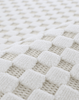 Tapis gris à motifs carreaux 200 x 290 cm MATILA