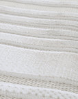 Tapis gris à motifs de lignes 160 x 230 cm PERTONA