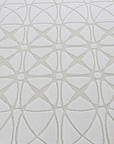 Tapis gris à motifs rosaces 160 x 230 cm SINGAPOUR