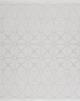 Tapis gris à motifs rosaces 160 x 230 cm SINGAPOUR