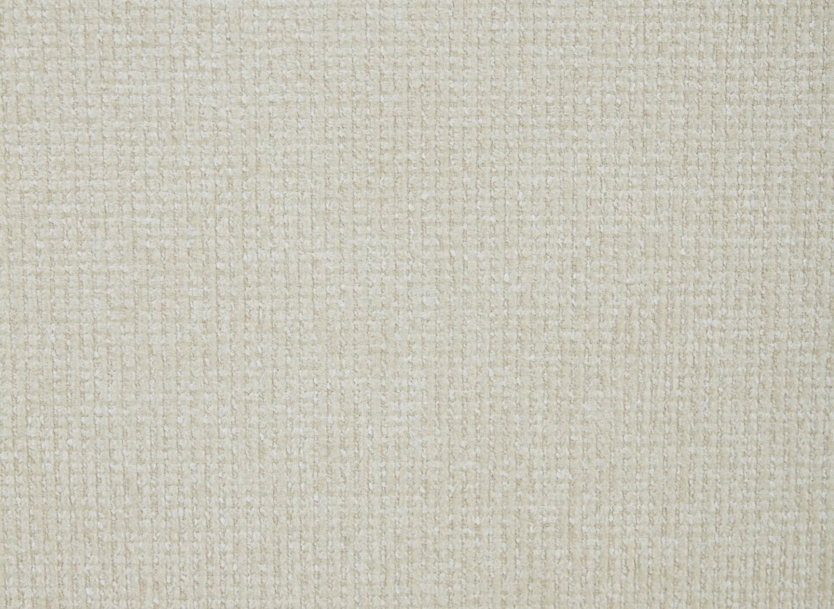 Canapé 3 places en velours chiné beige CARLOTA