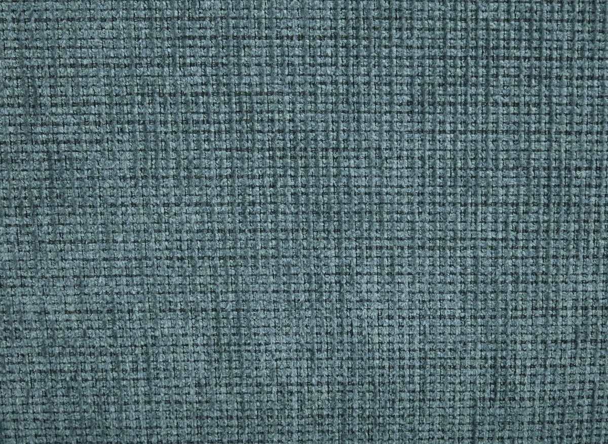 Canapé convertible express 3 places en velours texturé bleu KALIANA