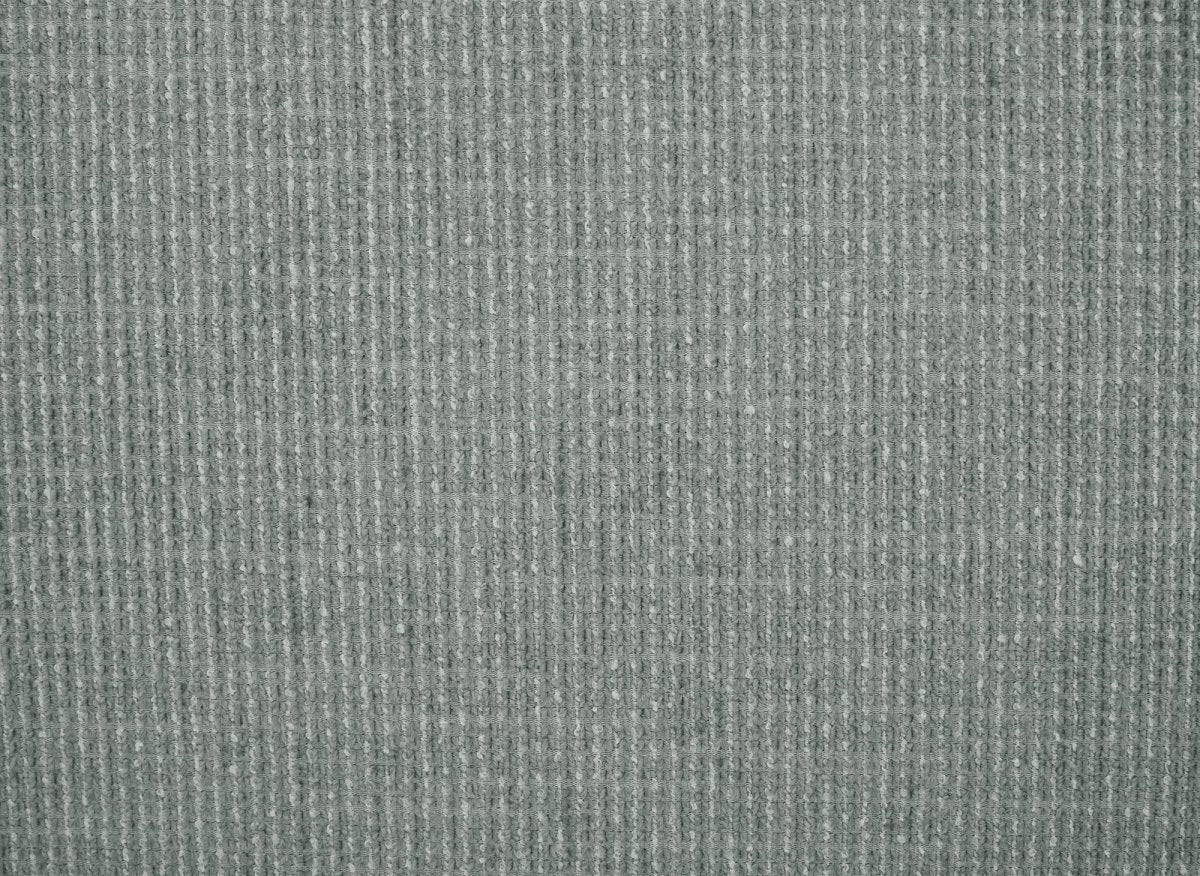 Canapé convertible express 3 places en velours texturé gris KALIANA