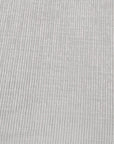 Canapé d'angle convertible avec coffre en velours chiné blanc écru LUFY - Angle droit