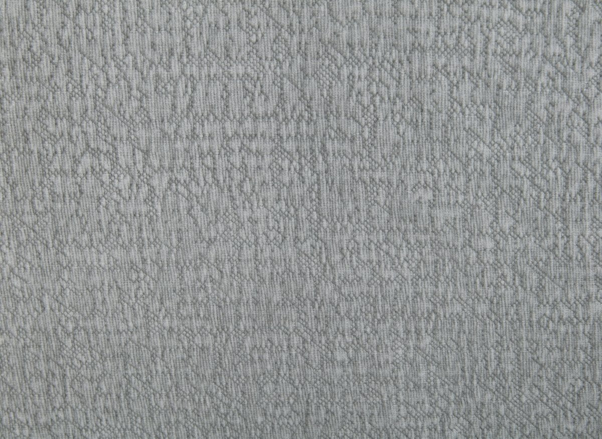 Canapé d'angle en velours tissé gris clair avec dossier réglable ADONIS - Angle droit