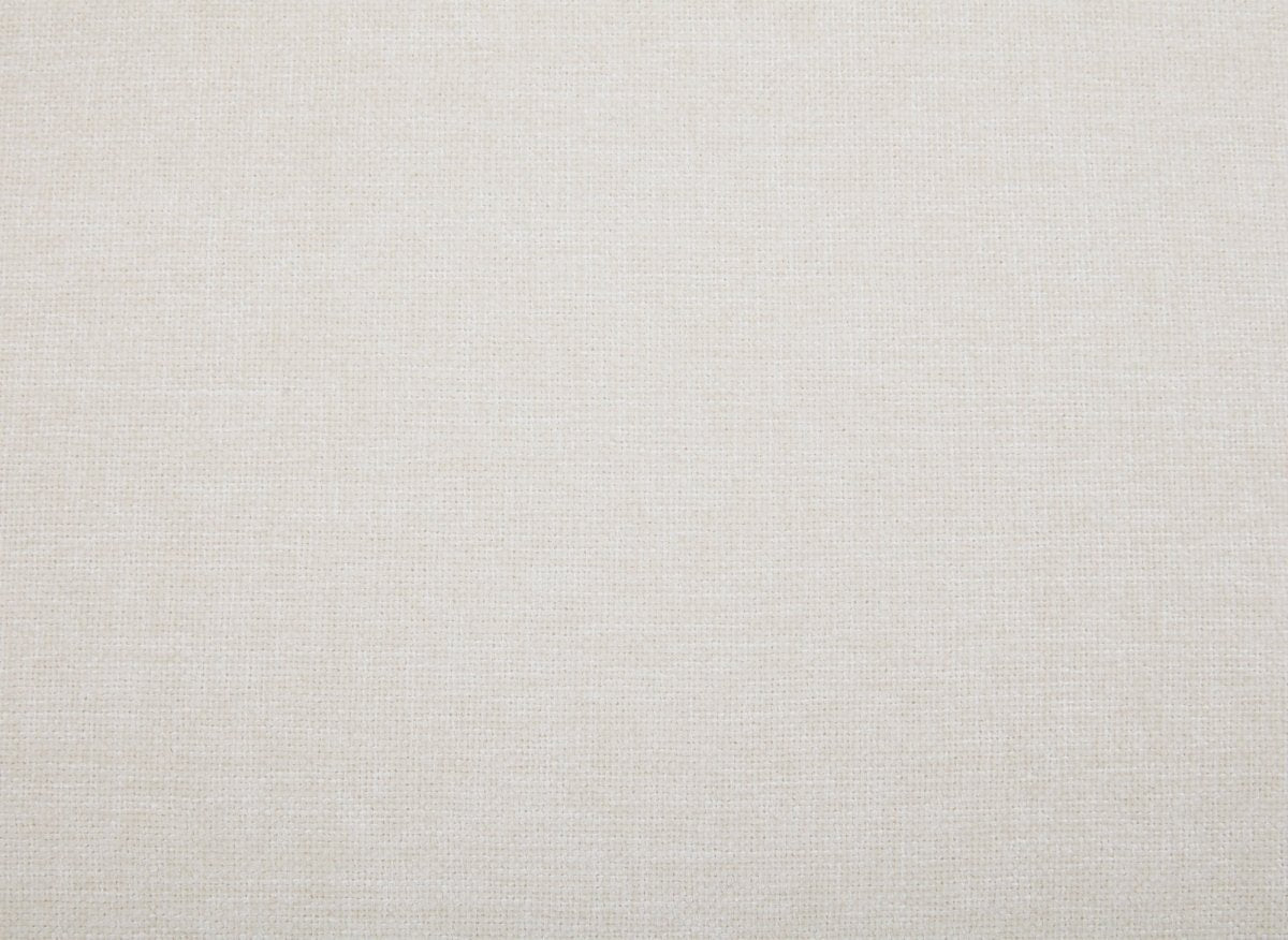Canapé droit 3 places en velours chiné beige ABELIA