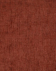 Fauteuil relax pivotant en velours chiné terracotta LISON