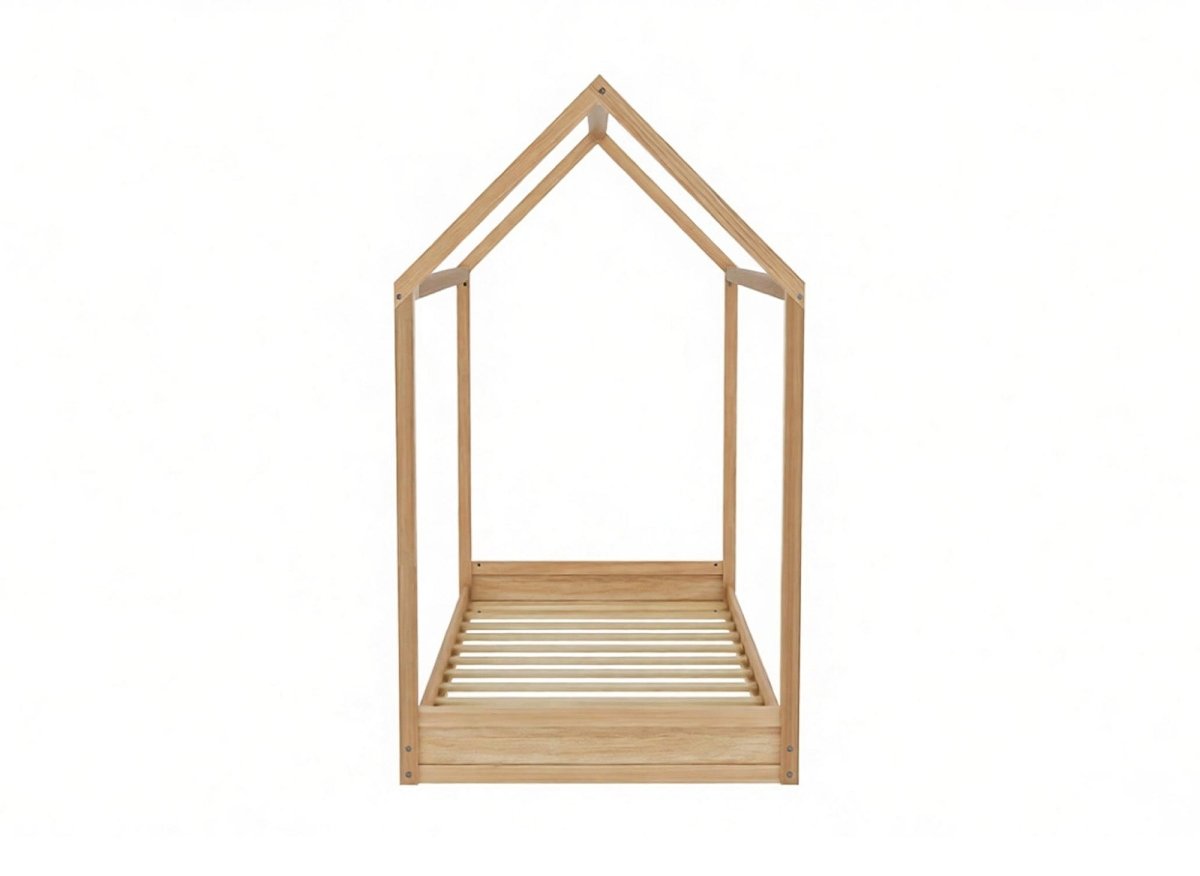 Lit cabane en bois 90 x 190 cm POPY