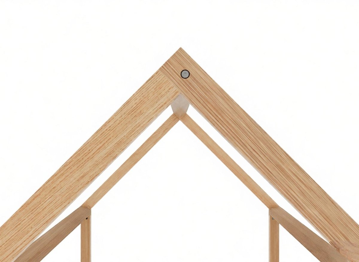 Lit cabane en bois 90 x 190 cm POPY