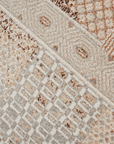Tapis à motifs orientaux beige et marron 160 x 230 cm LUMA