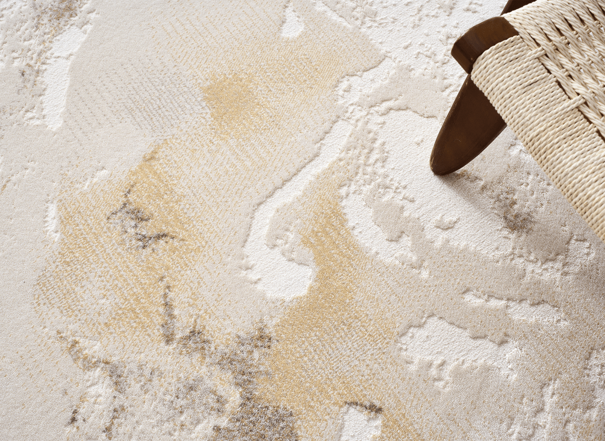 Tapis beige à motifs 200 x 290 cm NIRA