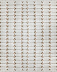Tapis beige à motifs hexagonal 200 x 290 cm KELVYN