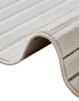Tapis blanc écru à motifs chevrons  160 x 230 cm AMONA