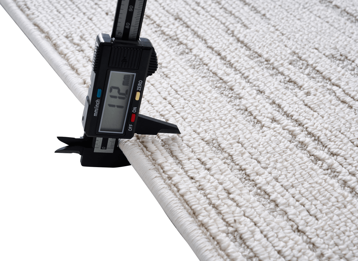 Tapis gris à motifs 200 x 290 cm BRIDGE