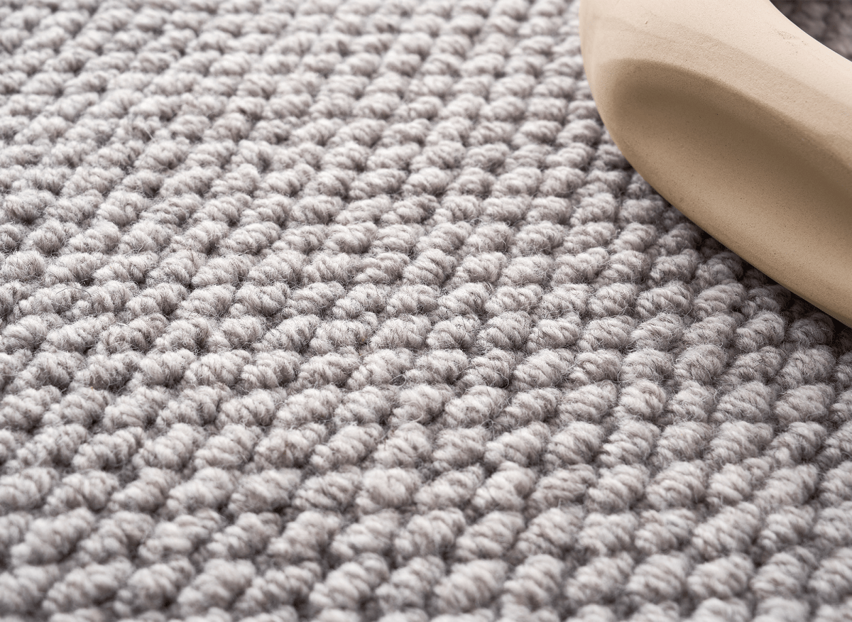 Tapis gris à motifs 200 x 290 cm RETAM