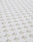 Tapis gris à motifs carreaux 160 x 230 cm MATILA
