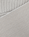 Tapis gris à motifs vague 200 x 290 cm KANSAS