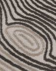 Tapis gris et beige à motifs 160 x 230 cm LYAH