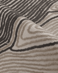 Tapis gris et beige à motifs 200 x 290 cm LYAH