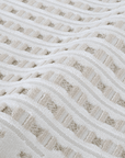 Tapis gris et taupe à motifs graphique 160 x 230 cm SIRMA