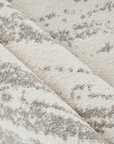 Tapis strié beige et gris 200 x 290 cm NOEA