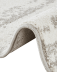 Tapis strié beige et gris 200 x 290 cm NOEA